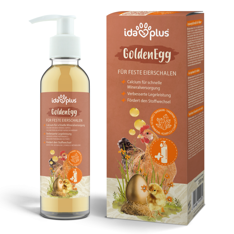 GoldenEgg - für stärkere und härtere Eierschalen