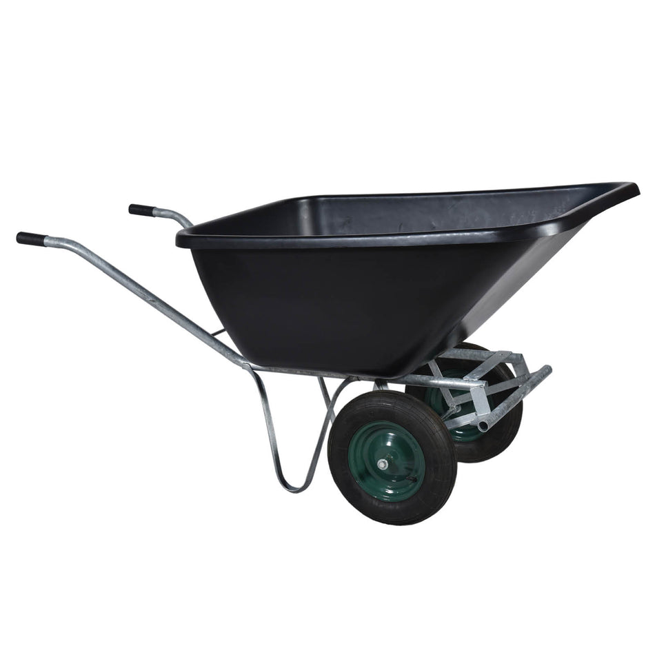 Schubkarre LV2 200 - 350 L, zweiachsig, verzinkt, ausbalanciert