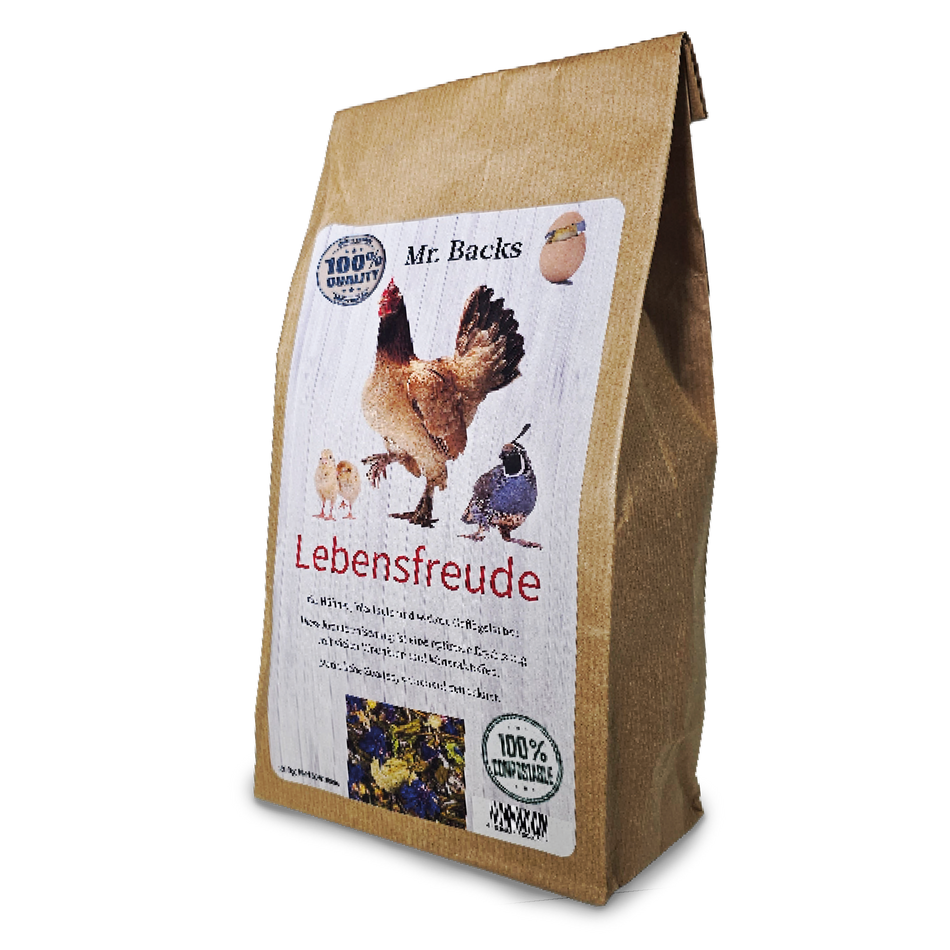 Kräuter für Hühner: 200 g Lebensfreude für Vitalität