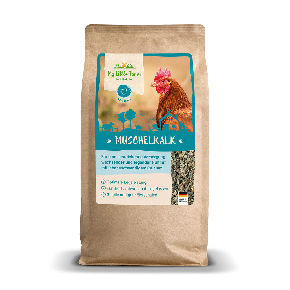 Muschelkalk 2 kg für eine gesunde Verdauung