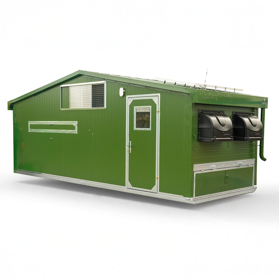 Hühnermobil inkl. Zubehör für bis zu 120 Hühner