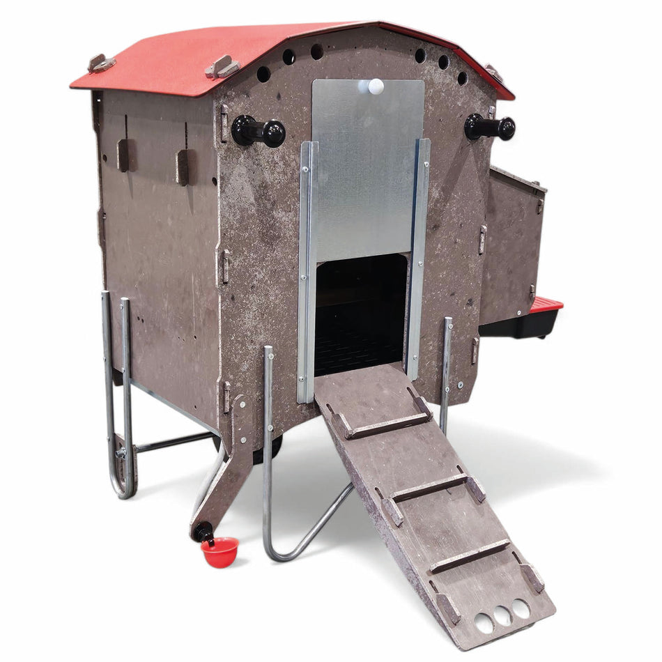 CluckMobil TINY - Hühnerstall inkl. Zubehör für 3 Hühner