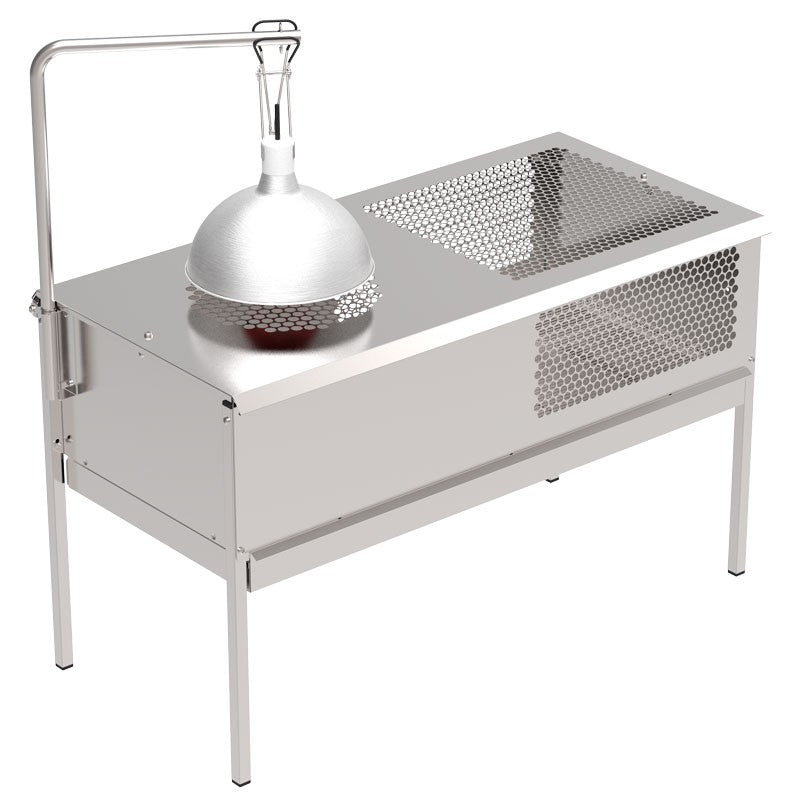 Kükenbox – Komfort für bis zu 50 Küken mit integrierter Wärmelampe