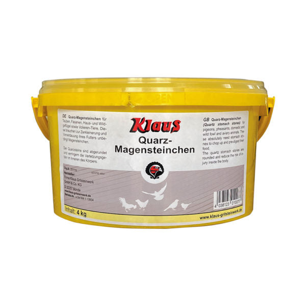Quarz - Magensteinchen 4 kg, Unterstützen die Verdauung Ihrer Hühner