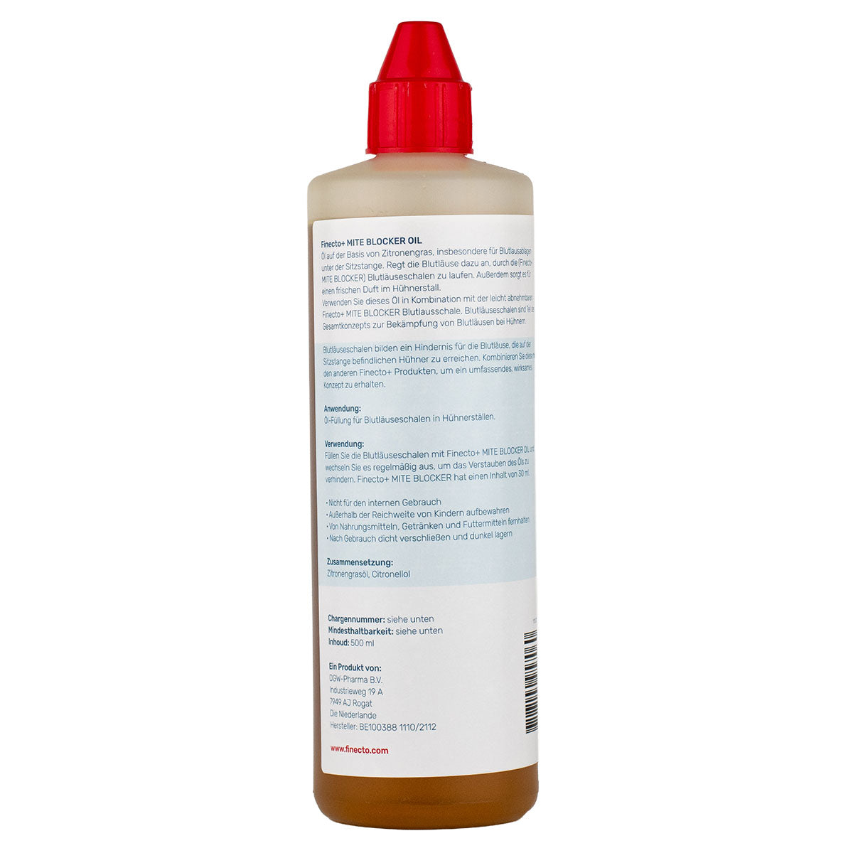 Finecto+ MITE BLOCKER OIL - Lock- & Fangöl für Milbensperren & Milbenfallen