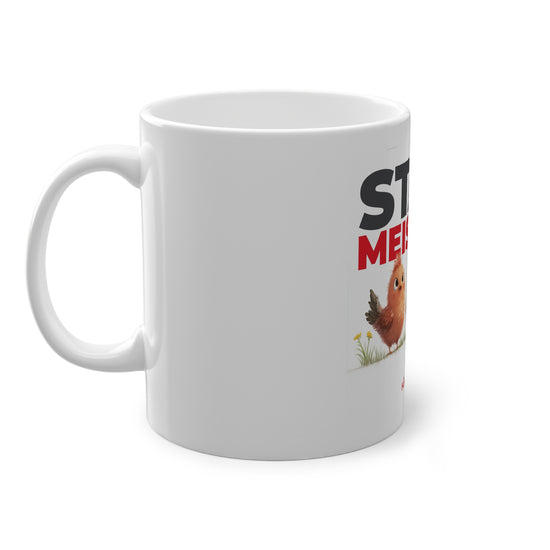 Süße Tasse mit Tiermotiv – Perfektes Geschenk für Hühnerliebhaber Motiv "Stallmeisterin"