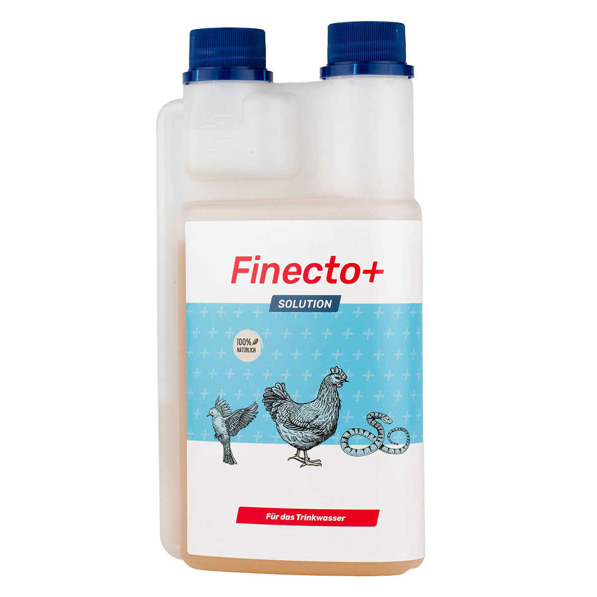 Finecto+ SOLUTION - Verändert das Blut des Huhnes, Milben werden unfruchtbar