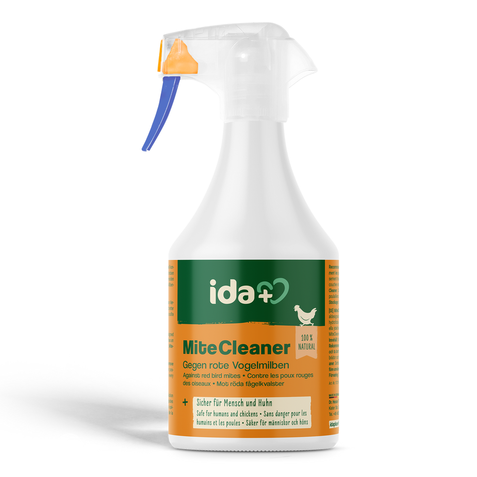 MiteCleaner - Milbenspray gegen rote Vogelmilben
