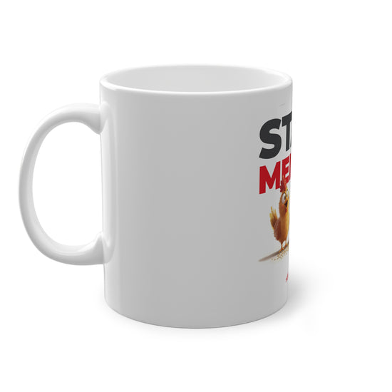Süße Tasse mit Tiermotiv – Perfektes Geschenk für Hühnerliebhaber Motiv "Stallmeister"