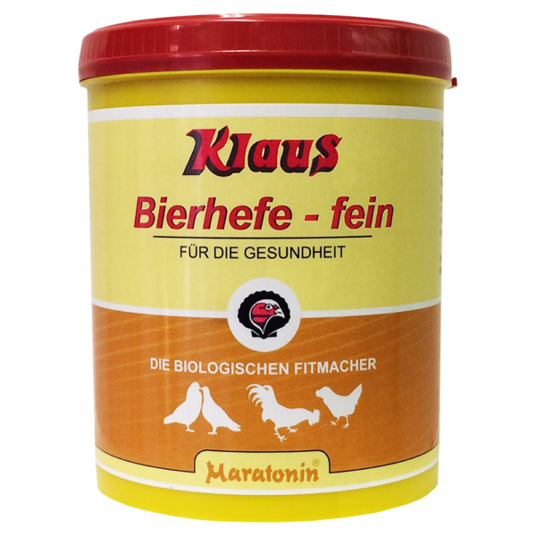 BIERHEFE (fein), natürliche Unterstützung während der Mauser