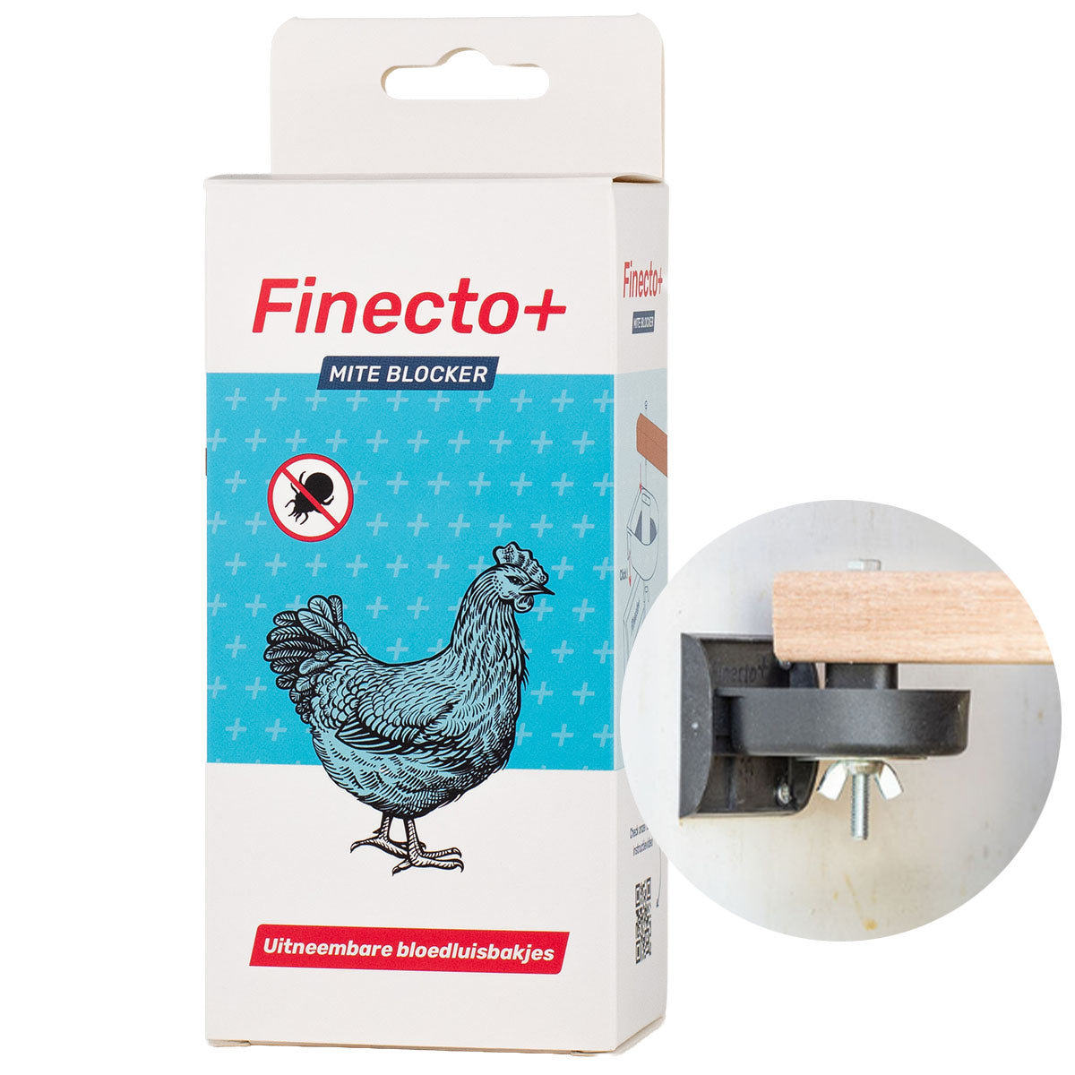 Finecto+ MITE BLOCKER - Milbensperre- Milbenfalle für Sitzstangen