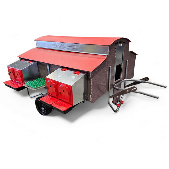 Hühnermobil "BARONESSA-Superior" für bis zu 30 Hühner