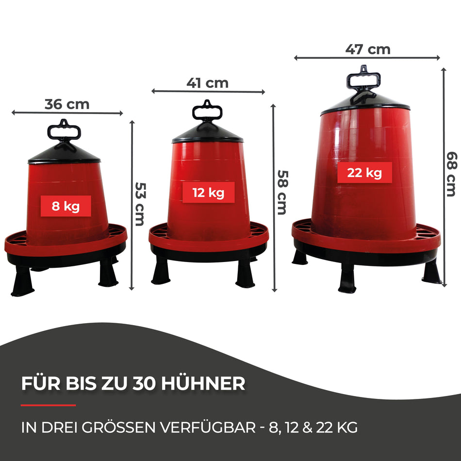 Futterautomat CARUSO - in drei Größen erhältlich