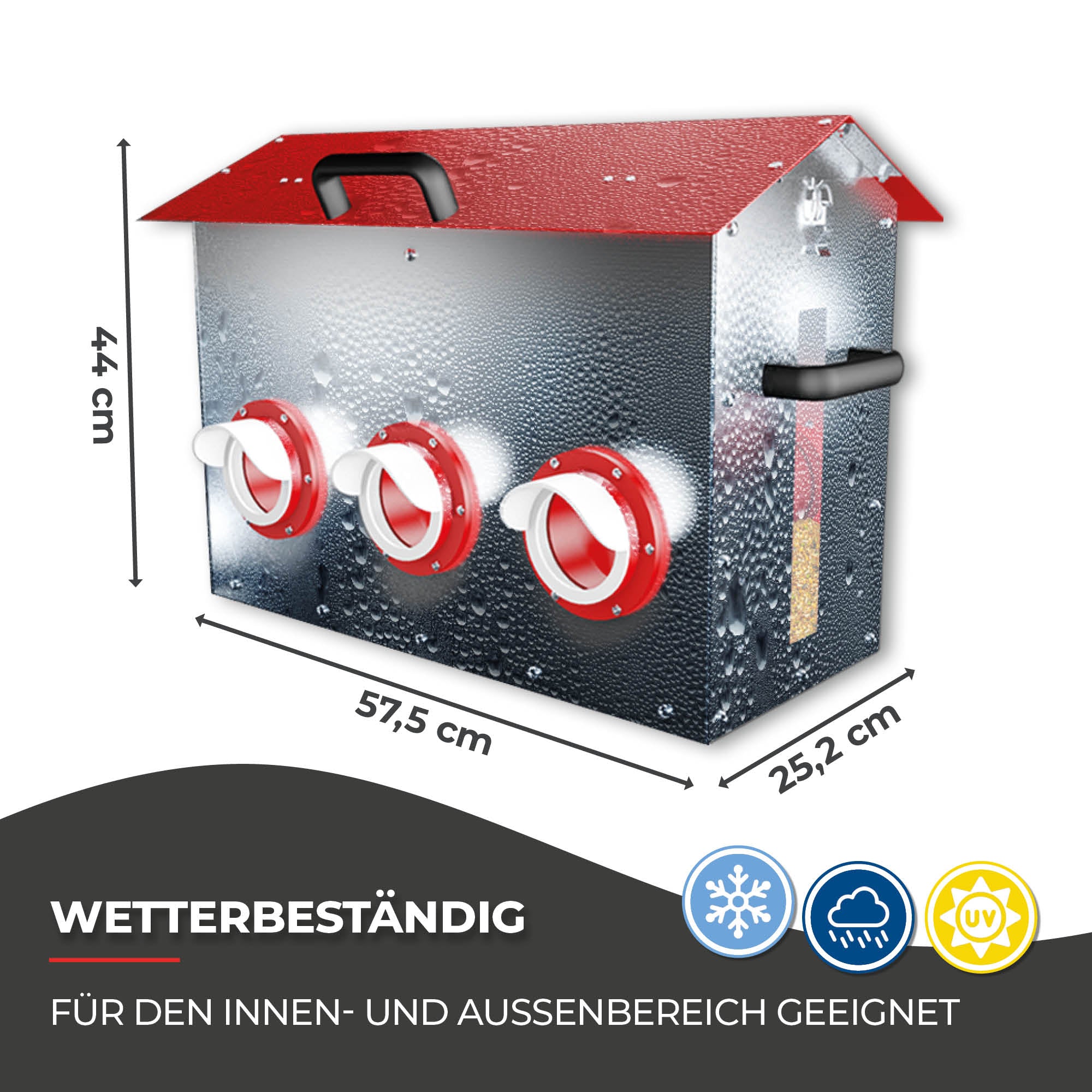 Premium-Starterset XL: Legenest + Futterautomat mit Standfuß