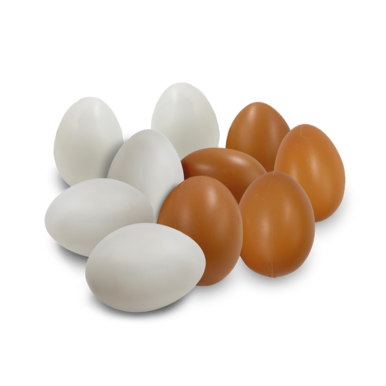 Nesteier - 10 Stk. zur Nest-Eingewöhnung