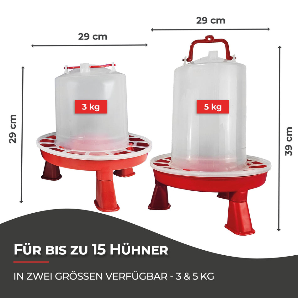 Futterautomat FIA - in zwei Größen erhältlich