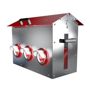 Futterautomat für Hühner - CLUCK-O-MATIC® für bis zu 45 Hühner