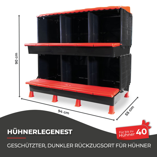 Legenest PIPPA - für bis zu 40 Hühner