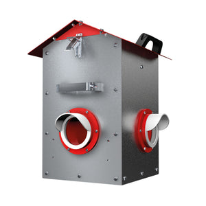 Futterautomat für Hühner - CLUCK-O-MATIC® für bis zu 20 Hühner