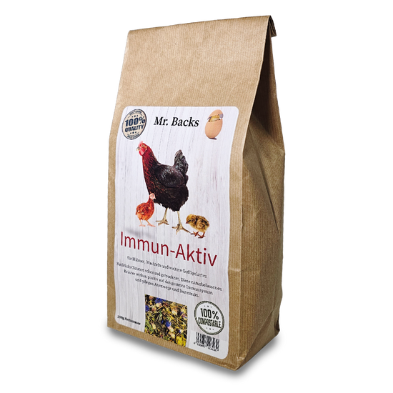 Immunsystem bei Hühner stärken: 250 g Naturkräuter-Mischung