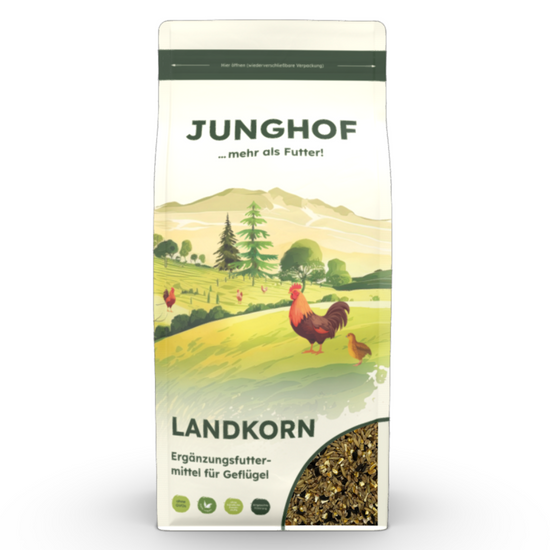 Landkorn Ergänzungsfutter mit Leinöl, staubfrei