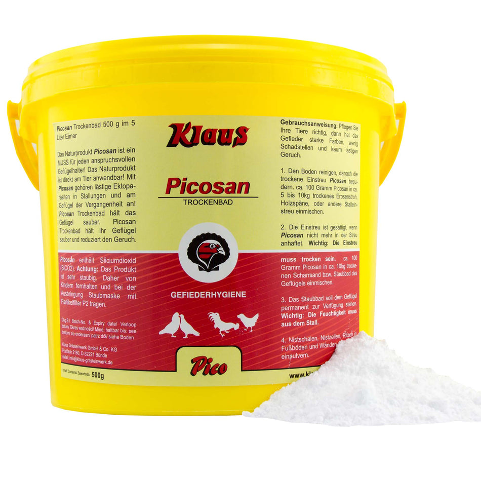 PICOSAN 500g, Einstreu & Trockenbad