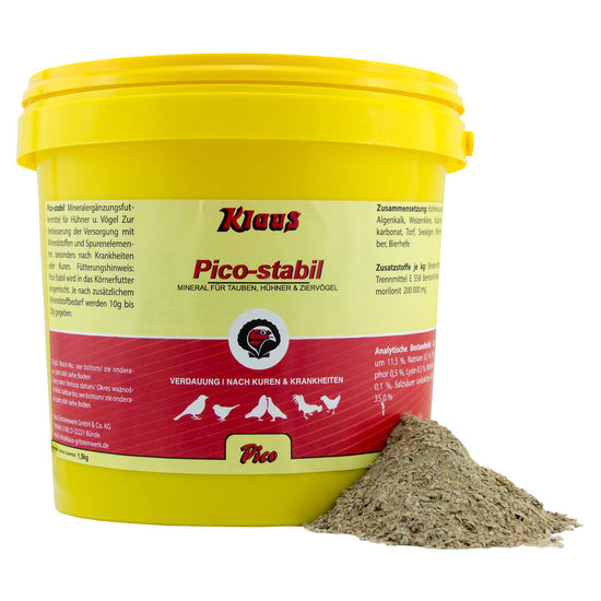 PICO-STABIL, Verbessert Vitalität und Mineralstoffaufnahme nach Krankheit