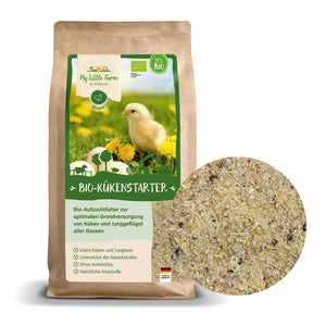 Bio Kükenstarter Alleinfutter für die ersten Wochen