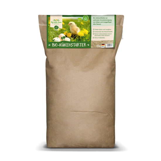 Bio Kükenstarter Alleinfutter für die ersten Wochen