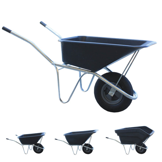 Schubkarre LV1 80 - 300 L, einachsig, verzinkt