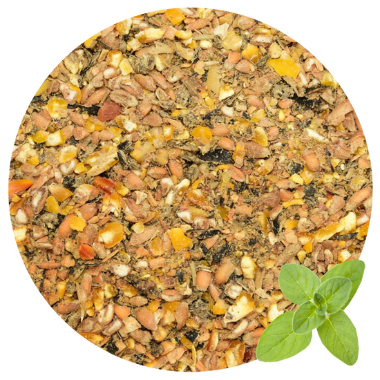 Hühner Legemehl mit Oregano - ohne Gentechnik - aus deutschem Anbau