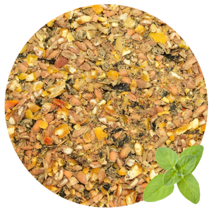 Hühner Legemehl mit Oregano - ohne Gentechnik - aus deutschem Anbau