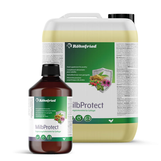 Hühnermilben & Federlinge bekämpfen: 500ml/5000ml Trinkwasserzusatz