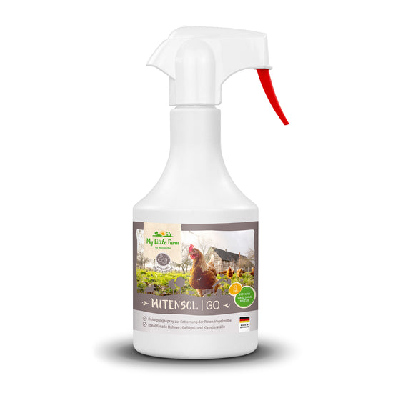 Mitensol 500 ml, gegen die rote Vogelmilbe