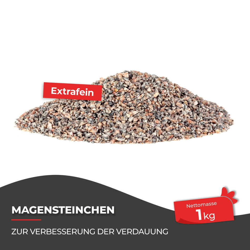 1 kg extrafeine Magenkiesel: Unterstützen die Verdauung Ihrer Hühner