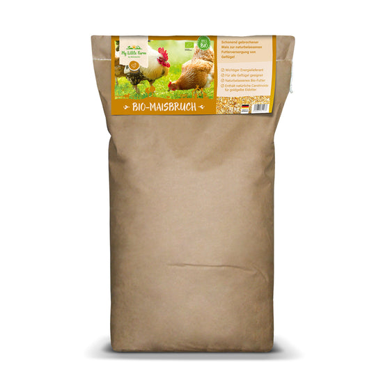 Bio Maisbruch, Natürlicher Leckerbissen für Hühner