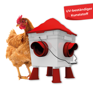 Futterautomat für Hühner (4 Anschlüsse) 