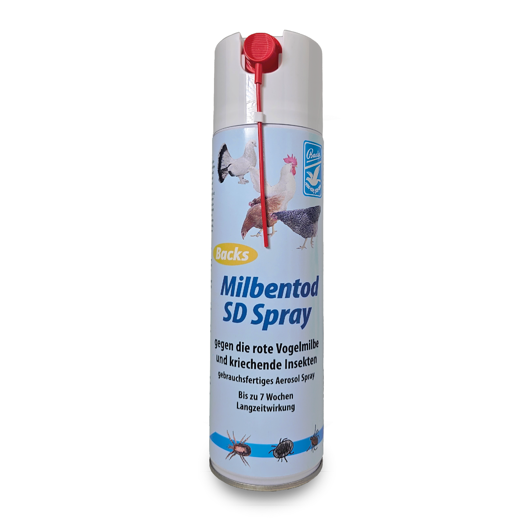 Milben bei Hühner bekämpfen: 500 ml Milbentod SD Spray