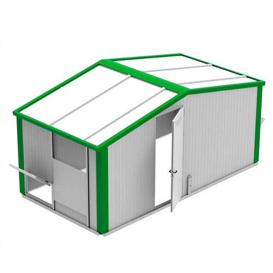 Hühnerstall Bauernhof 11 m² - für bis zu 100 Hühner
