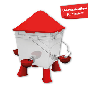 Hühnertränke (4 Anschlüsse) 