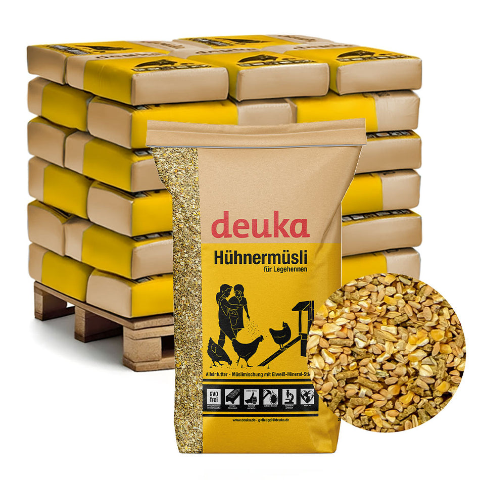 Palette Hühnermüsli 36 x 20 kg, Alleinfutter