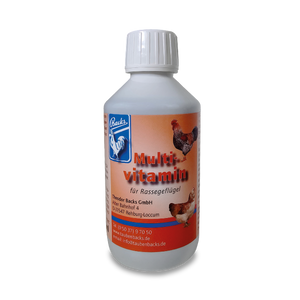 Multivitamin für Hühner: 250 ml, 500 ml und 1000 ml Unterstützung während Mauser und Zucht