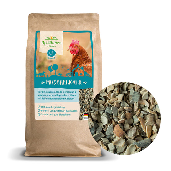 Muschelkalk 2 kg für eine gesunde Verdauung