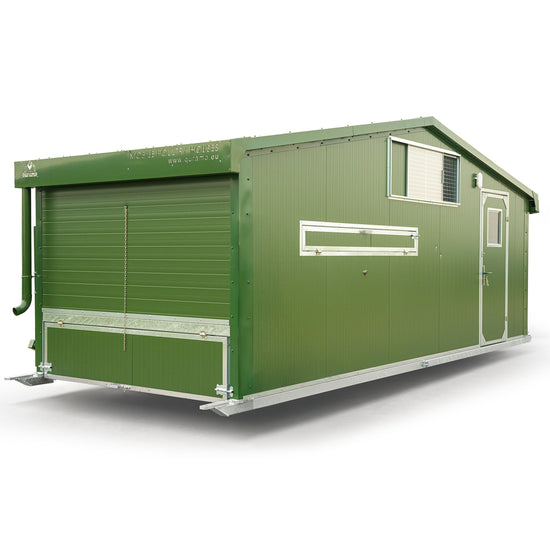 Hühnermobil inkl. Zubehör für bis zu 120 Hühner