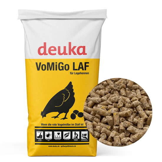 VoMiGo LAF 25 kg, Alleinfutter gegen Milben
