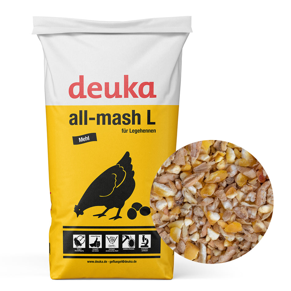 All-mesh L Mehl 25 kg, Alleinfutter