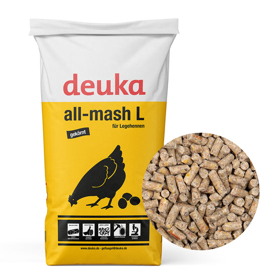 All-mesh L gekörnt (Pelletform) 25 kg, Alleinfutter