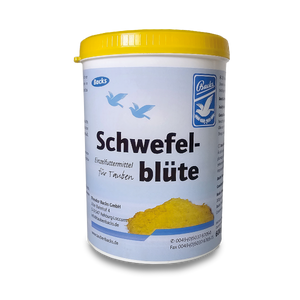 Proteine für Hühner: 600 g Schwefelblüte für die Mauserzeit