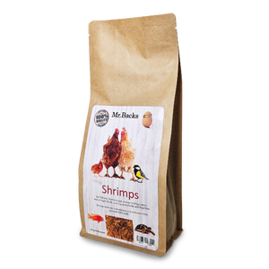 Protein für Hühner: 250 g Shrimps als Leckerbissen