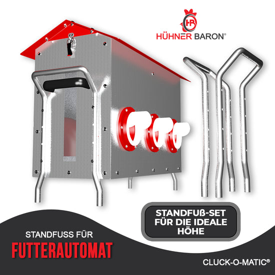 Standfuß-Set für Futterautomat 